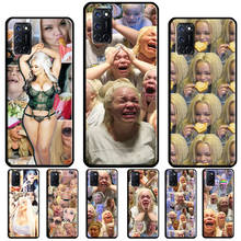 Trisha Paytas Sexy Eating Collage For OPPO Reno 4 Pro 2 Z A5 A9 A53 A31 2020 A1K A3S A5S A15 A52 A72 A83 F7 F5 Phone Cover 2024 - buy cheap