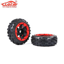 Knobby Front or Rear Wheel Tire 2pcs/Set for 1/5 Scale Rc Car Gas HPI ROFUN BAHA ROVAN KM BAJA 5B Upgrade Parts 2024 - buy cheap
