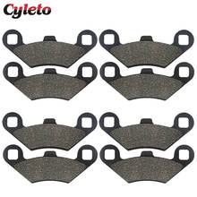 Pastillas de freno delantero y trasero para motocicleta, para Polaris Sportsman 400 08-10 500 Touring HO 08-10 800 X2 EFI 07-09 800 Touring EFI 08-09 2024 - compra barato