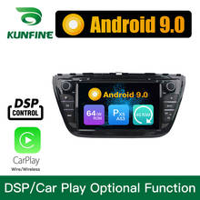 Radio con GPS para coche, reproductor Multimedia con Android 9,0, ocho núcleos, 4GB de RAM, 64GB de Rom, DVD, estéreo, para SUZUKI SX4 2014 2015 2024 - compra barato