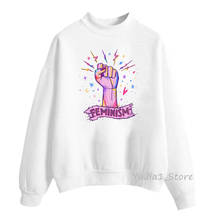 feminist hoodies women funny graphic Feminism sweatshirt moletom feminino sweat femme streetwear winter top clothes 90s hoddies 2024 - buy cheap