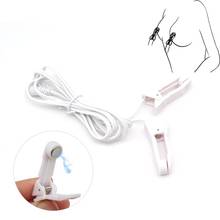 EXVOID Breast Flirting Toys Nipple Clamps Labia Clips Electric Shock Accessory Sex Toys For Couples Clitoris Clip Stimulator 2024 - buy cheap