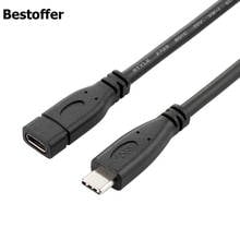 50cm Gen 2 USB3.1 USB-C Type C Male to Female Extension Data Cable for Nintendo Switch Thunderbolt 3 MacBook Pro Google Pixel 2024 - buy cheap