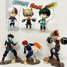 Nendoroid Anime My Hero Academia Bakugou Katsuki & Midoriya Izuku 686 705 Boku Hero Academia Figures Toy Action Figure Doll 2024 - buy cheap