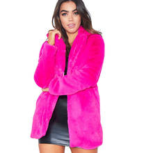 2020 Thick Warm Fur Coat Women Winter Plush Faux Fur Coat Fluffy Woman Loose Long Sleeve Teddy Coat Jackets Plus Size 4XL 2024 - buy cheap