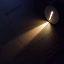 Встраиваемый светодиодный настенный светильник движения PIR Сенсор лестницы чехол светильник AC 85-265V шаг лампы 3 Вт Коридор светильник ing Крытый Ночной свет настенный светильник Инж 2024 - купить недорого
