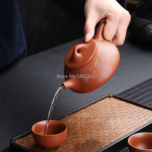 Yixing Zisha Teapot Purple Clay Handmade Tea Set Authentic Chinese Tea Pots Ceramic Clay Teapot Porcelain Kettle Gifts 2024 - buy cheap