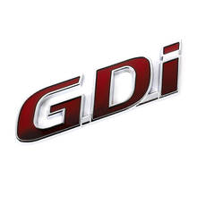 Pegatina de coche con logotipo de GDi, calcomanías con emblema para Hyundai GDi IX25 IX35 I20 I30 Solaris Accent Sonata Tucson Creta Verna, estilo 2024 - compra barato