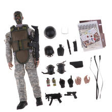 Figura de acción de combate a escala 1:6 de 12 pulgadas, modelo de policía, juguetes, accesorios para Hobby 2024 - compra barato