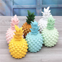 Ceramics Yellow Storageamporganization Pineapple Ornaments Pineapple Home Decoration Lake Blue Card Orange White Ornament 2024 - buy cheap