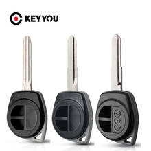 KEYYOU 2 Buttons Car Key Shell Case For Suzuki Grand Vitara SX4 SWIFT HU133R/TOY43 Blade Remote Key Case Replacement 2024 - buy cheap