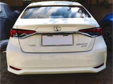 High Quality ABS Car Rear Wing Trunk Lip Spoilers For 20 NEW Toyota Corolla  Auto Accessories 2020 2024 - buy cheap