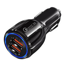 Fast DC 2 USB Port Adapter Car Charger Motorcycle Scooter Phone Power Supply 2024 - buy cheap