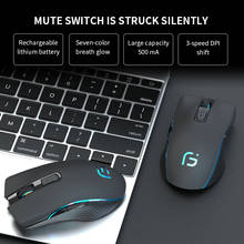 NEW Computer Mouse Bluetooth 4.0 2.4G Wireless Mouse Dual Mode 2400DPI Ergonomic Rechargeable Mouse Portable Optical Mice for PC 2024 - buy cheap