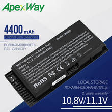 ApexWay-Batería de 11,1 V para ordenador portátil, pila para Dell M4800, M6600, M6700, M6800, M4600, M4700, FV993, FJJ4W, N71FM, T3NT1, PG6RC, R7PND, OTN1K5, 4400mAh 2024 - compra barato