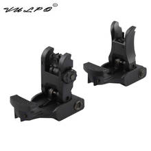 VULPO 71L Style Polymer Front & Rear Sight Set Tactical Folding Sight For Hunting Airsoft 2024 - buy cheap