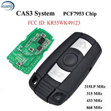 3 Button Smart Remote Key for BMW 1 3 5 6 Series X1 X5 X6 Z4 315/434/868/315LP MHZ CAS3 System With PCF7953 Chip KR55WK49127 2024 - buy cheap