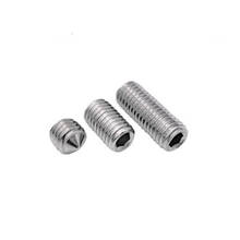 1000pcs/Lot DIN914 headness screws m2 m2.5 M3 M4 M5 m6 Stainless Steel Hex Socket Cone Point Grub Set Screws 2024 - buy cheap