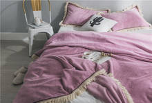 Colcha violeta manta de franela súper suave de alta densidad para el sofá/cama/coche, 150x200cm, 200x230cm 2024 - compra barato