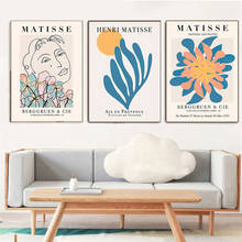 Abstract Henri Matisse Retro Posters and Prints Portrait Nordic Vintage Wall Art Canvas Painting Oil Picture for Room Home Decor 2024 - buy cheap