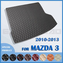 Tapete para mazda 3 hatchback, 2010, 2011, 2012, 2013, forro de carga, acessórios interiores, capa 2024 - compre barato