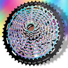 Roda dentada ultraleve para bicicleta mtb, 11 s, 9-50t, arco-íris ultra leve, cassete xd colorido, 11 velocidades, para mountain bike k7 2024 - compre barato