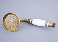 Brass antique hand shower head Bathroom Shower Head Water Saving Hand-held Sprayer Tap Nhh115 2024 - buy cheap