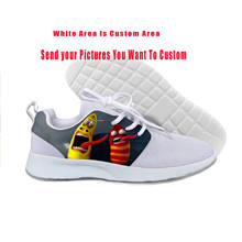 2019 quente legal moda verão tênis handiness sapatos casuais 3d impresso dos desenhos animados bonito engraçado para homens larva temporada 2024 - compre barato