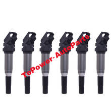 6PCS NEW Ignition Coils 12138616153/12137562744/12137594596 For BMWW X3/X4/X5/X6 328i 325i 330xi 535i 640i M2 M3 X4 X5 X6 Minii 2024 - buy cheap