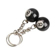 2 chaveiros de bola de bilhar, feliz no 8 2024 - compre barato