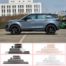 Tiras de moldura para puerta lateral de coche, accesorios de moldura de ABS para Range Rover Evoque L551 2019-2020, 10 unids/set por juego 2024 - compra barato