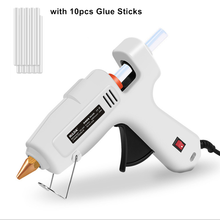 40 60 100 150w Hot Melt Glue Gun with 10PCS 7*100MM Glue Sticks Industrial Mini Gun Thermo Electric Heat Temperature Repair Tool 2024 - buy cheap