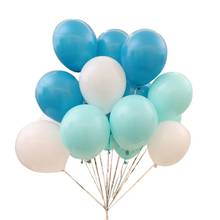 Turquoise Thick 10pcs 12 Inch Thick 2.2g Wedding Decorations Latex Balloon Happy Birthday Party Ballon Inflatable Helium Air 2024 - buy cheap