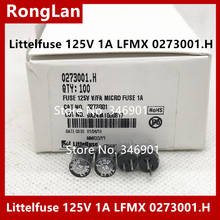 [SA]US special forces Littelfuse Fuses 125V 1A LFMX 0273001.H miniature fuse--20PCS/LOT 2024 - buy cheap