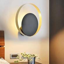 New Led Wall Lamp Simple Modern Creative Decorative Indoor Lighting Hotel Project Room Bedroom Bedside Wall Lights For Home 2024 - buy cheap