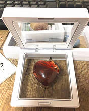 Cristal de cuarzo Natural, corazón de energía puro hecho a mano, caja de manga Reiki para enviar a un amigo, el mejor regalo 2024 - compra barato