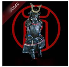 Retro stage performance general armors costume Wearable Japanese samurai armor 2024 - buy cheap