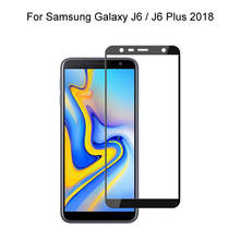 Для Samsung Galaxy J6/J6 Plus 2018 Полное покрытие экрана защитное закаленное стекло для Samsung Galaxy J6 Plus 2018 стекло 2024 - купить недорого