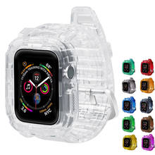Ремешок BEAFIRY силиконовый спортивный для Apple Watch 5 Band 40 мм 44 мм, резиновый браслет для iwatch 4/3/2/1 38 мм 42 мм, черный синий зеленый желтый 2024 - купить недорого