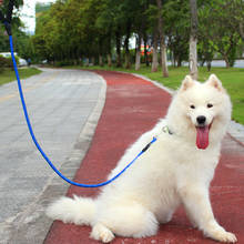 Correa reflectante de nailon para perro, correa de seguimiento para correr, collar largo de plomo para perro, cuerda de escalada de montaña para perros medianos y grandes 2024 - compra barato