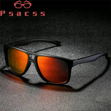 Psacss Новые квадратные поляризованные солнцезащитные очки для мужчин и женщин классические модные брендовые дизайнерские солнцезащитные очки для вождения очки для рыбалки UV400 2024 - купить недорого