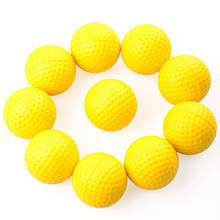 10PCS High Quality Bright Color Light Indoor Outdoor Training Practice Golf Sports Elastic Golf Balls Golf Accessories 2024 - buy cheap