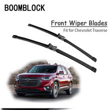 BOOMBLOCK-escobillas de goma para parabrisas de coche, Kit de brazo para Chevrolet Traverse 2017 -2009 Chevy, 2 piezas 2024 - compra barato