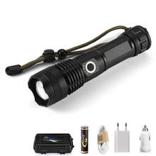 New USB Rechargeable LED Flashlight XHP50 Light 5 Modes 26650/18650 Zoom torch Tactical Waterproof Torch for Camping 2024 - buy cheap