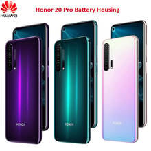 Funda trasera Original para batería de Huawei, carcasa de vidrio 3D para Honor 20 Pro con pegatina adhesiva, piezas de repuesto "6,26" 2024 - compra barato