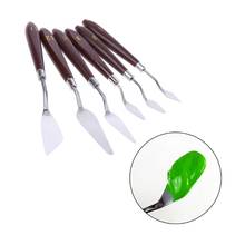 Artist Stainless Steel Palette Knife Spatula Scraper for Mixing Oil Painting  Dropship 2024 - buy cheap