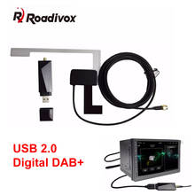 USB DAB Radio Tuner Receiver Stick For Android 2 din Car DVD Player Digital audio broadcasting usb dab tuner transmitter 2024 - buy cheap