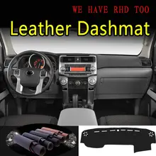 Para a toyota 4 4 runner runner g5 2010-2020 Couro Tampa Do Dashboard Traço Mat Dashmat Toldo Tapete Car Styling acessórios auto 2024 - compre barato