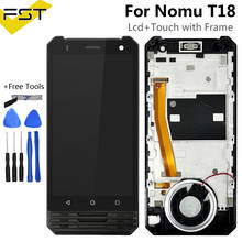 Black 4.7''For NOMU T18 LCD Display+Touch Screen Digitizer Assembly with Frame Replacement For T18 Universal Pantalla 2024 - buy cheap