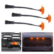 3Pcs Led Grille Running Lamps, Front Bumper Hood Grille Led Light For 2004-2014 & 2014-Up Ford F150/F250 Raptor (Grille Not Incl 2024 - buy cheap